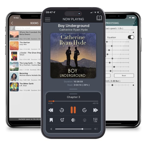 Download fo free audiobook Boy Underground by Catherine Ryan Hyde and listen anywhere on your iOS devices in the ListenBook app.