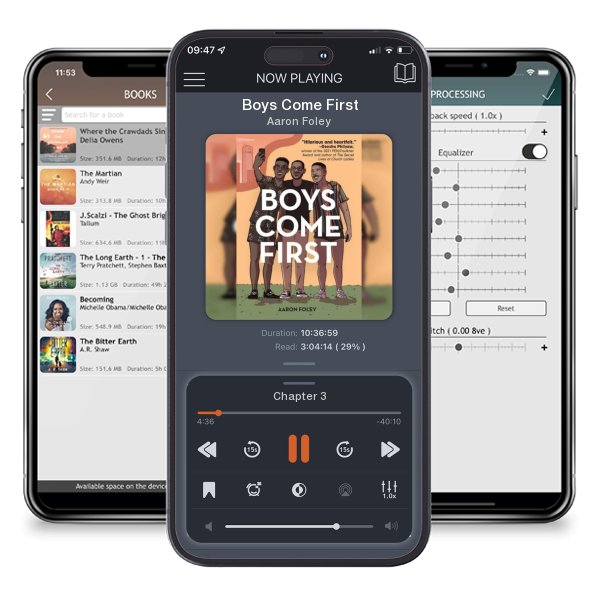 Download fo free audiobook Boys Come First by Aaron Foley and listen anywhere on your iOS devices in the ListenBook app.