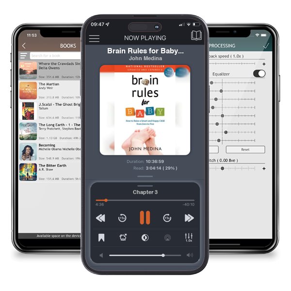 Download fo free audiobook Brain Rules for Baby (Updated and Expanded): How to Raise a... by John Medina and listen anywhere on your iOS devices in the ListenBook app.