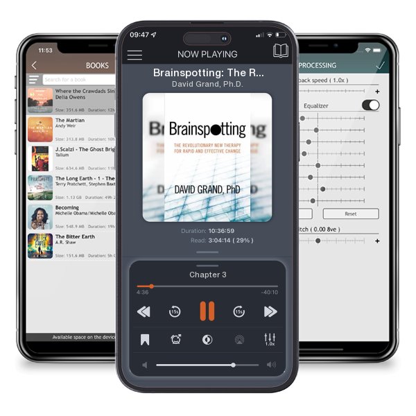 Download fo free audiobook Brainspotting: The Revolutionary New Therapy for Rapid and Effective Change by David Grand, Ph.D. and listen anywhere on your iOS devices in the ListenBook app.