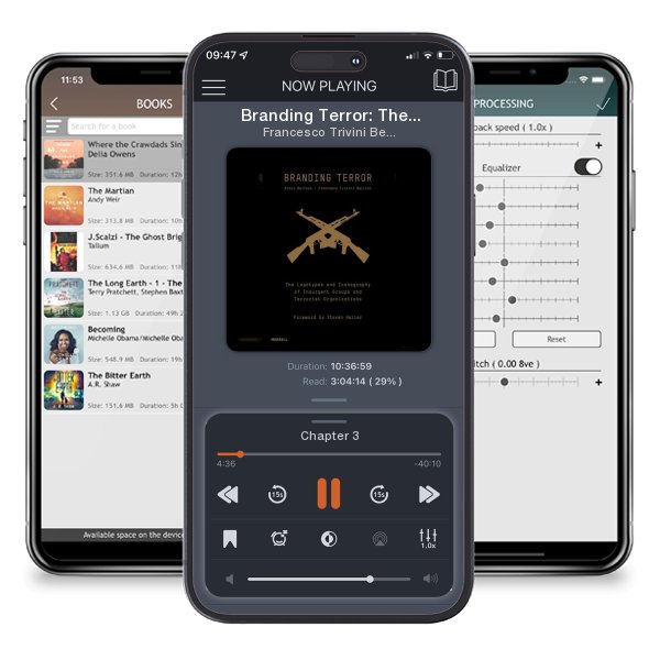 Download fo free audiobook Branding Terror: The Logotypes and Iconography of Insurgent... by Francesco Trivini Bellini and Artur Beifuss and listen anywhere on your iOS devices in the ListenBook app.