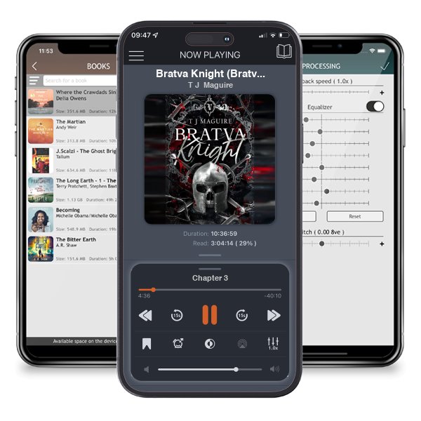 Download fo free audiobook Bratva Knight (Bratva Series Book 3) by T J Maguire and listen anywhere on your iOS devices in the ListenBook app.