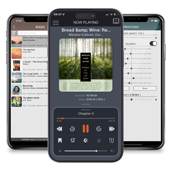 Download fo free audiobook Bread & Wine: Readings for Lent and Easter by Meister Eckhart, Dorothy Day, et al. and listen anywhere on your iOS devices in the ListenBook app.