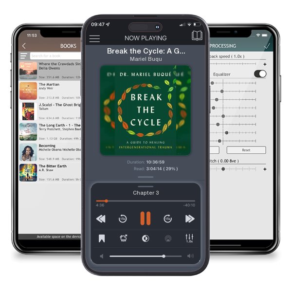 Download fo free audiobook Break the Cycle: A Guide to Healing Intergenerational Trauma by Mariel Buqué and listen anywhere on your iOS devices in the ListenBook app.