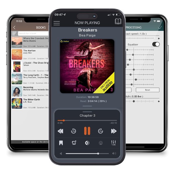 Download fo free audiobook Breakers by Bea Paige and listen anywhere on your iOS devices in the ListenBook app.
