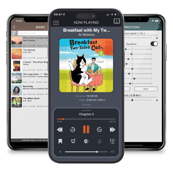 Download fo free audiobook Breakfast with My Two-Tailed Cat Vol. 3 - Breakfast with My Two-Tailed Cat 3 by Ai Shimizu and listen anywhere on your iOS devices in the ListenBook app.