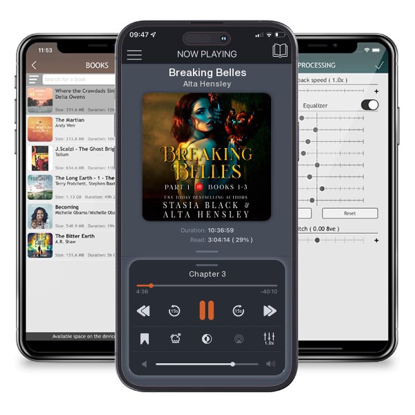 Download fo free audiobook Breaking Belles by Alta Hensley and listen anywhere on your iOS devices in the ListenBook app.