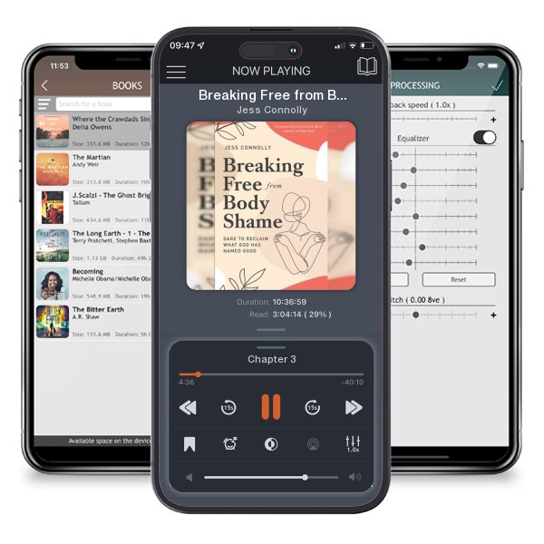 Download fo free audiobook Breaking Free from Body Shame: Dare to Reclaim What God Has... by Jess Connolly and listen anywhere on your iOS devices in the ListenBook app.