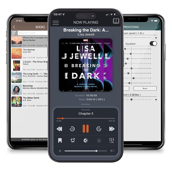 Download fo free audiobook Breaking the Dark: A Jessica Jones Marvel Crime Novel by Lisa Jewell and listen anywhere on your iOS devices in the ListenBook app.