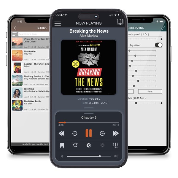 Download fo free audiobook Breaking the News by Alex Marlow and listen anywhere on your iOS devices in the ListenBook app.