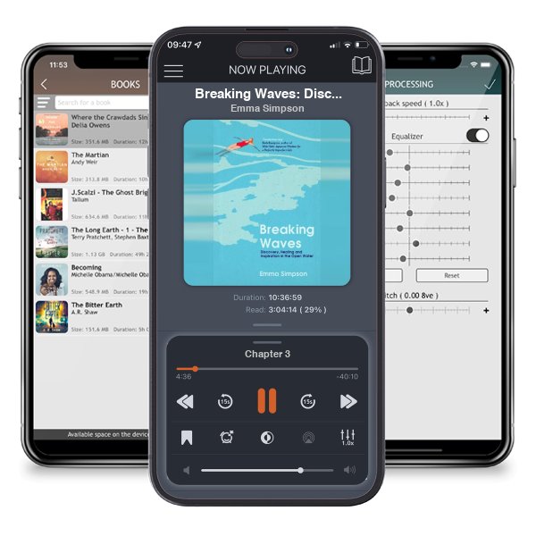 Download fo free audiobook Breaking Waves: Discovery, Healing and Inspiration in the Open Water by Emma Simpson and listen anywhere on your iOS devices in the ListenBook app.