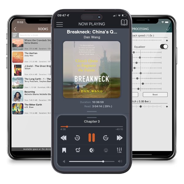 Download fo free audiobook Breakneck: China\'s Quest to Engineer the Future by Dan Wang and listen anywhere on your iOS devices in the ListenBook app.