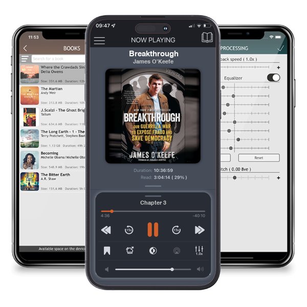 Download fo free audiobook Breakthrough by James O\'Keefe and listen anywhere on your iOS devices in the ListenBook app.