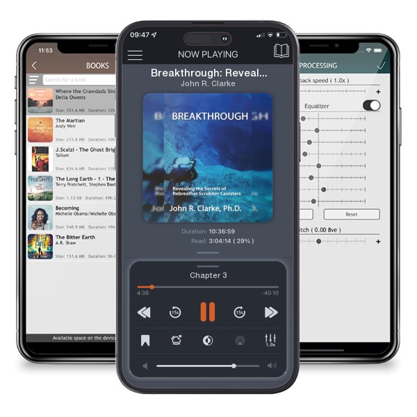 Download fo free audiobook Breakthrough: Revealing the Secrets of Rebreather Scrubber Canisters by John R. Clarke and listen anywhere on your iOS devices in the ListenBook app.