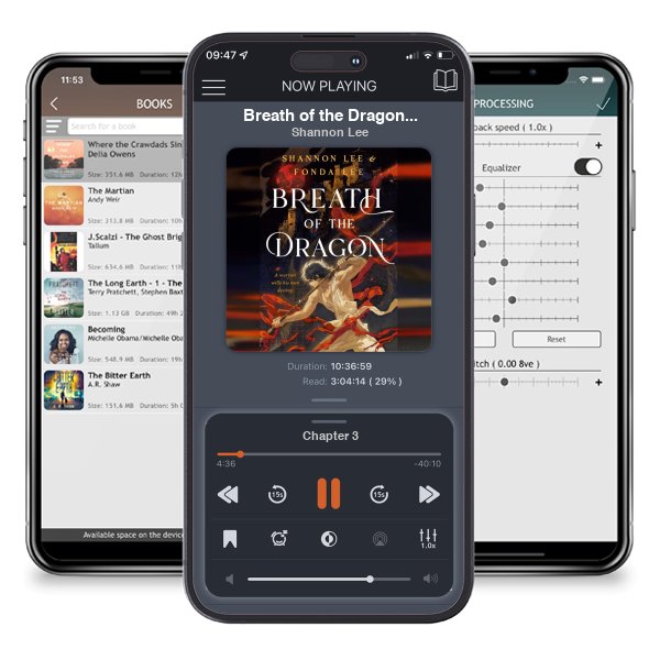 Download fo free audiobook Breath of the Dragon (Breathmarked, #1) by Shannon Lee and listen anywhere on your iOS devices in the ListenBook app.