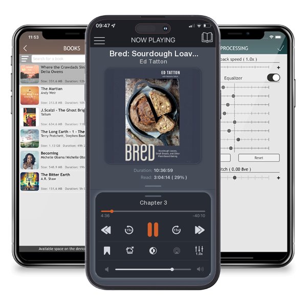Download fo free audiobook Bred: Sourdough Loaves, Small Breads, and Other Plant-Based... by Ed Tatton and listen anywhere on your iOS devices in the ListenBook app.