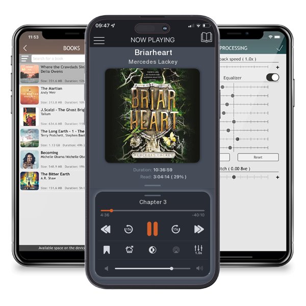 Download fo free audiobook Briarheart by Mercedes Lackey and listen anywhere on your iOS devices in the ListenBook app.
