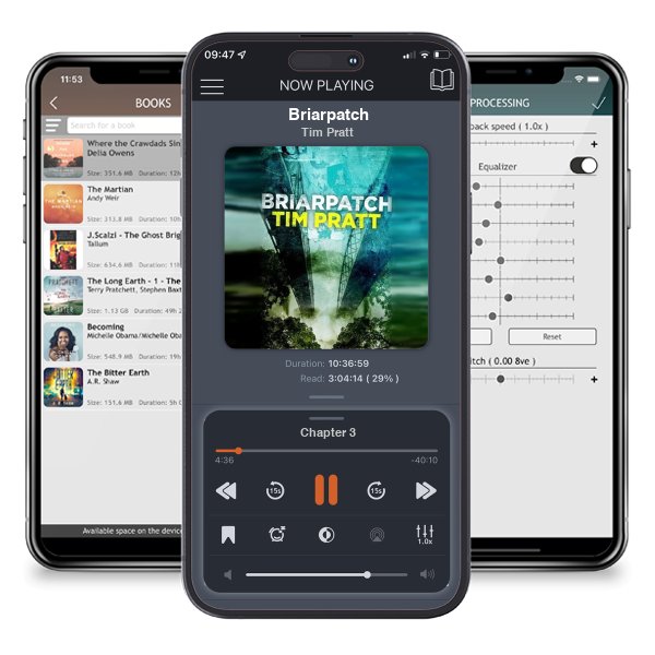 Download fo free audiobook Briarpatch by Tim Pratt and listen anywhere on your iOS devices in the ListenBook app.