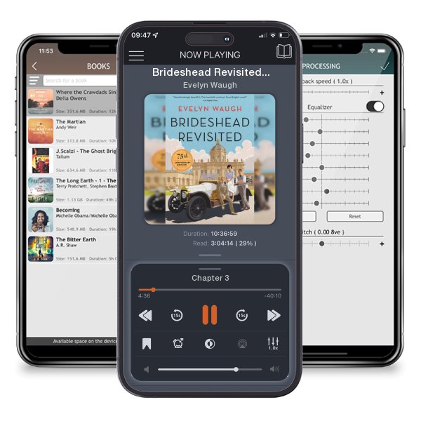 Download fo free audiobook Brideshead Revisited: 75th Anniversary Edition by Evelyn Waugh and listen anywhere on your iOS devices in the ListenBook app.