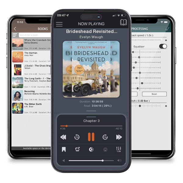Download fo free audiobook Brideshead Revisited (75th Anniversary Edition) (Special) by Evelyn Waugh and listen anywhere on your iOS devices in the ListenBook app.