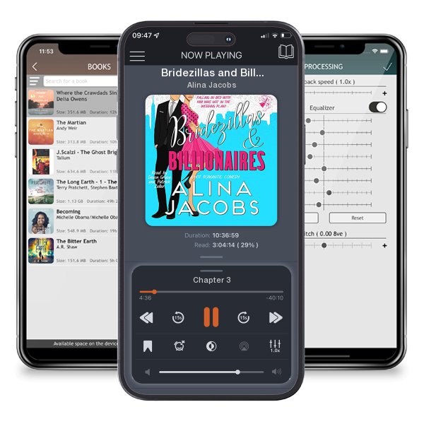 Download fo free audiobook Bridezillas and Billionaires by Alina Jacobs and listen anywhere on your iOS devices in the ListenBook app.