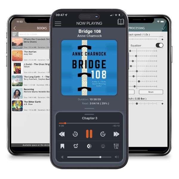 Download fo free audiobook Bridge 108 by Anne Charnock and listen anywhere on your iOS devices in the ListenBook app.