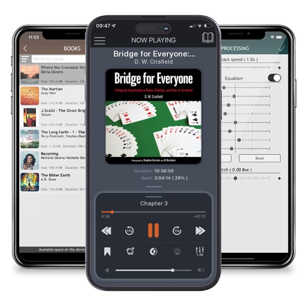 Download fo free audiobook Bridge for Everyone: A Step-By-Step Guide to Rules, Bidding, and Play of the Hand by D. W. Crisfield and listen anywhere on your iOS devices in the ListenBook app.