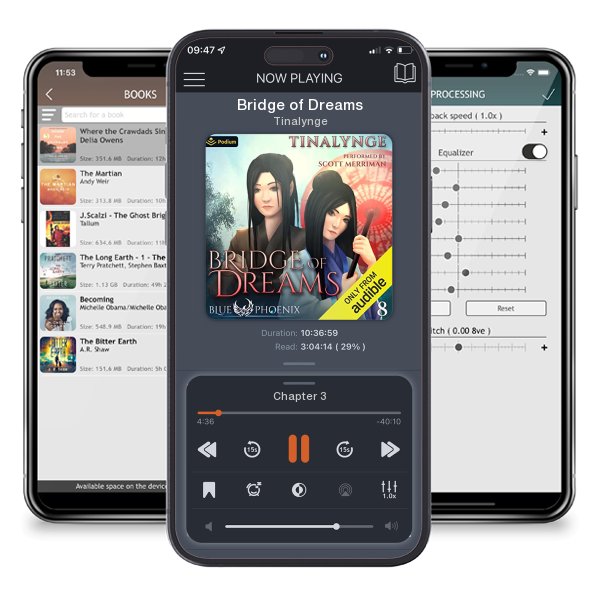 Download fo free audiobook Bridge of Dreams by Tinalynge and listen anywhere on your iOS devices in the ListenBook app.