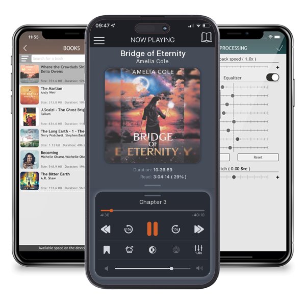 Download fo free audiobook Bridge of Eternity by Amelia Cole and listen anywhere on your iOS devices in the ListenBook app.