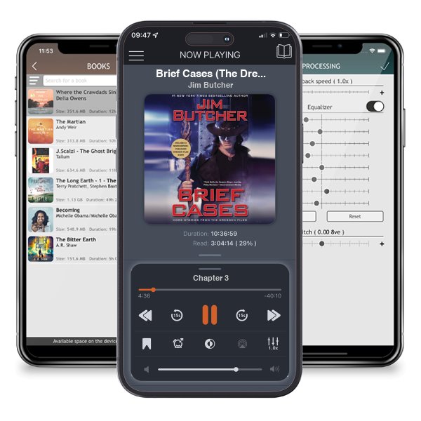 Download fo free audiobook Brief Cases (The Dresden Files, #15.5) by Jim Butcher and listen anywhere on your iOS devices in the ListenBook app.