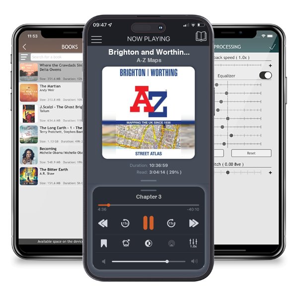 Download fo free audiobook Brighton and Worthing A-Z Street Atlas by A-Z Maps and listen anywhere on your iOS devices in the ListenBook app.