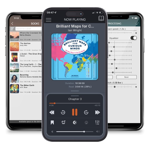 Download fo free audiobook Brilliant Maps for Curious Minds: 100 New Ways to See the World by Ian Wright and listen anywhere on your iOS devices in the ListenBook app.