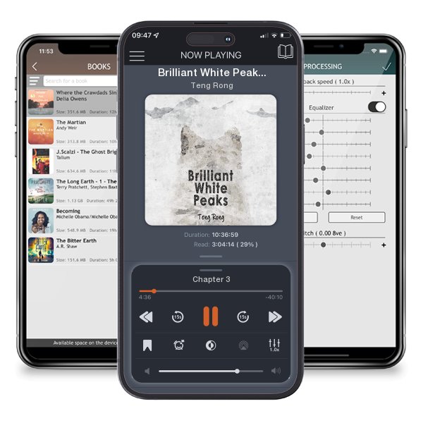 Download fo free audiobook Brilliant White Peaks by Teng Rong and listen anywhere on your iOS devices in the ListenBook app.