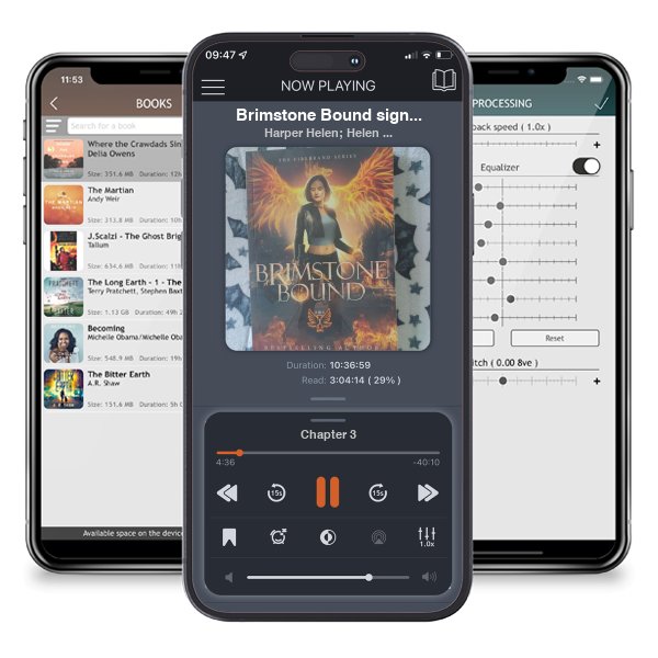 Download fo free audiobook Brimstone Bound signed! by Harper Helen; Helen Harper and listen anywhere on your iOS devices in the ListenBook app.