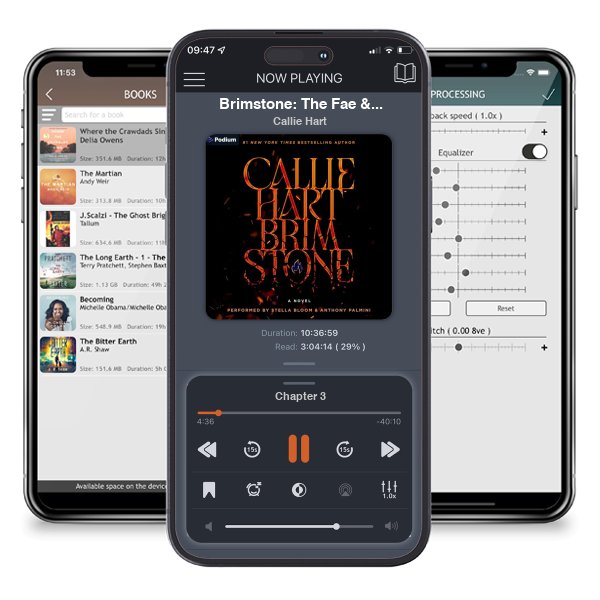 Download fo free audiobook Brimstone: The Fae & Alchemy Series, Book 2 by Callie Hart and listen anywhere on your iOS devices in the ListenBook app.