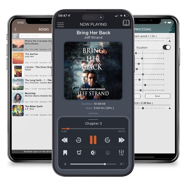 Download fo free audiobook Bring Her Back by Jeff Strand and listen anywhere on your iOS devices in the ListenBook app.