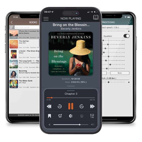 Download fo free audiobook Bring on the Blessings by Beverly Jenkins and listen anywhere on your iOS devices in the ListenBook app.