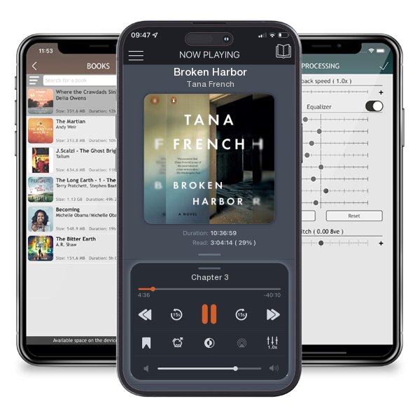 Download fo free audiobook Broken Harbor by Tana French and listen anywhere on your iOS devices in the ListenBook app.