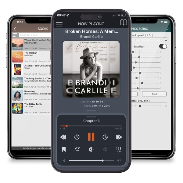 Download fo free audiobook Broken Horses: A Memoir by Brandi Carlile and listen anywhere on your iOS devices in the ListenBook app.