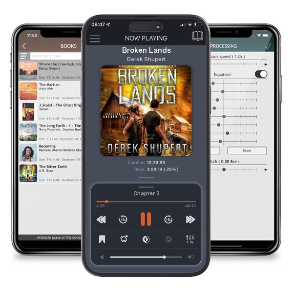 Download fo free audiobook Broken Lands by Derek Shupert and listen anywhere on your iOS devices in the ListenBook app.