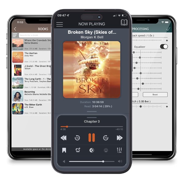 Download fo free audiobook Broken Sky (Skies of Cyrna Book 1) by Morgan K Bell and listen anywhere on your iOS devices in the ListenBook app.