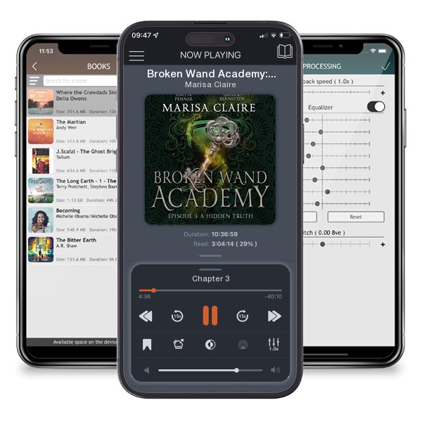 Download fo free audiobook Broken Wand Academy: Episode 3 by Marisa Claire and listen anywhere on your iOS devices in the ListenBook app.
