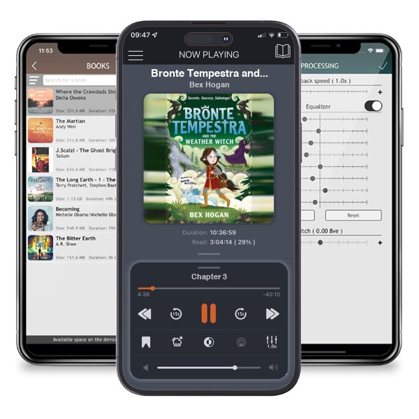 Download fo free audiobook Bronte Tempestra and the Weather Witch - Bronte Tempestra by Bex Hogan and listen anywhere on your iOS devices in the ListenBook app.