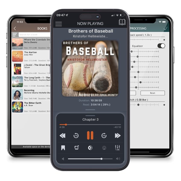 Download fo free audiobook Brothers of Baseball by Kristofor Hellmeister and listen anywhere on your iOS devices in the ListenBook app.