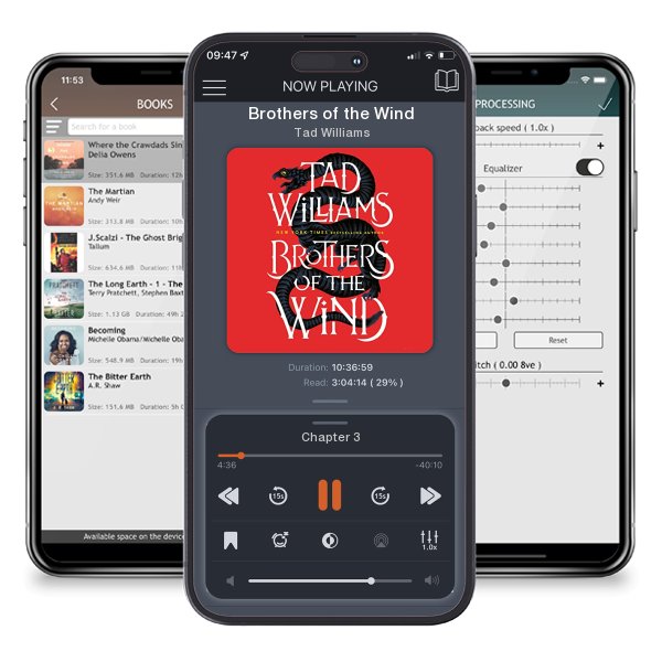 Download fo free audiobook Brothers of the Wind by Tad Williams and listen anywhere on your iOS devices in the ListenBook app.