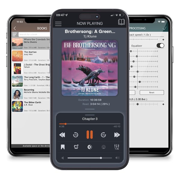 Download fo free audiobook Brothersong: A Green Creek Novel by Tj Klune and listen anywhere on your iOS devices in the ListenBook app.