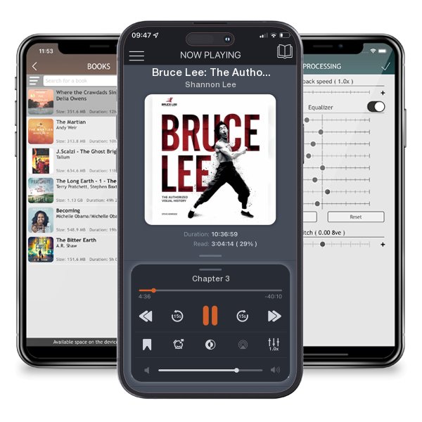 Download fo free audiobook Bruce Lee: The Authorized Visual History by Shannon Lee and listen anywhere on your iOS devices in the ListenBook app.