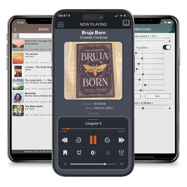 Download fo free audiobook Bruja Born by Zoraida Cordova and listen anywhere on your iOS devices in the ListenBook app.