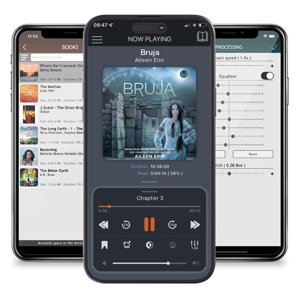 Download fo free audiobook Bruja by Aileen Erin and listen anywhere on your iOS devices in the ListenBook app.