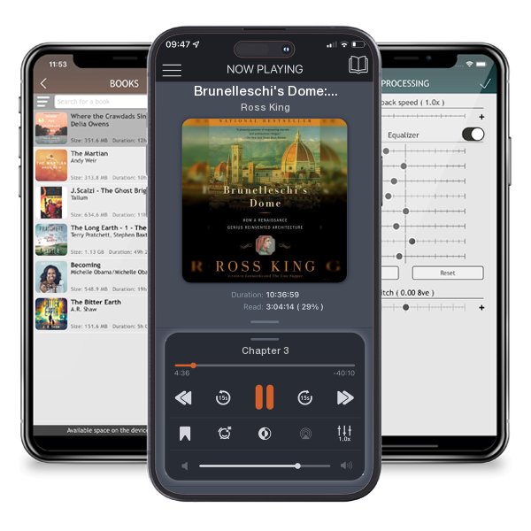 Download fo free audiobook Brunelleschi's Dome: How a Renaissance Genius Reinvented Architecture by Ross King and listen anywhere on your iOS devices in the ListenBook app.